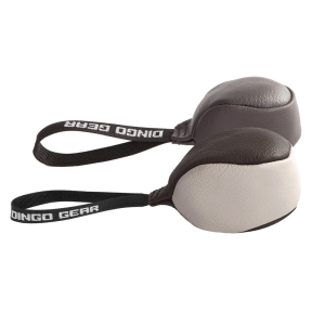 Set - leather balls with handle #8cm i #11cm