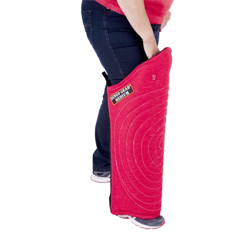 Nogawka treningowa długa dla pozoranta z materiału francuskiego (nylcotu) MEDIUM Czarny