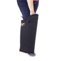 Nogawka treningowa długa z nylcotu SOFT , dostępna w czterech kolorach, czarny