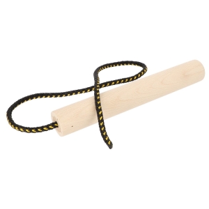 Fetch - wooden roller with cord