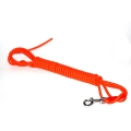 Linka z biothane do pracy , dostępna w dwóch rozmiarach i dwóch kolorach, pomarańczowy