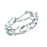 Spiked collar with a rounded spike