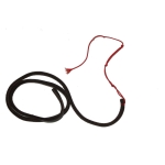 Leather whip end