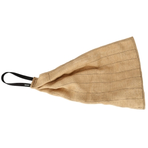 Bite tug jute "rag" with one handle