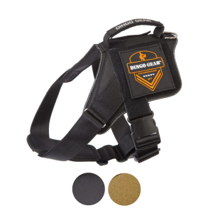 Szelki z taśmy do oznaczenia psa