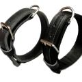 Obroża skórzana MAX, czarna, dostępna w dwóch rozmiarach