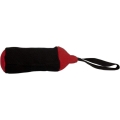 Zabawka treningowa z nylcotu Walec 25x8cm , dostępna w czterech kolorach, czarno-czerwona