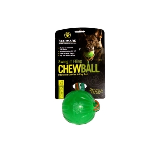 Starmark super-strong ball with cord grip