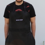 Leather protection apron 