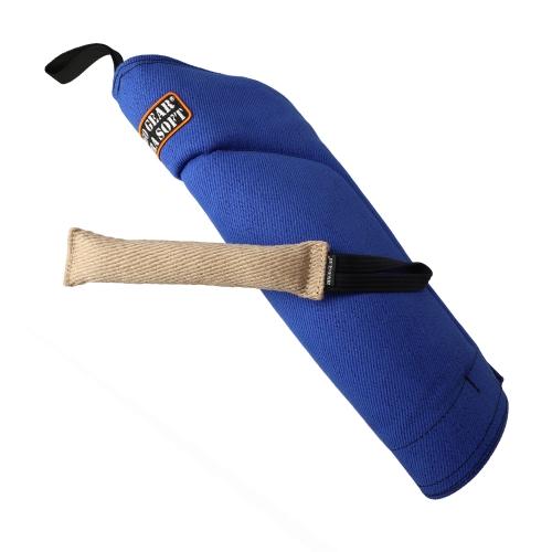 Zestaw-EKSTRA SOFT i szarpak z juty niebieski