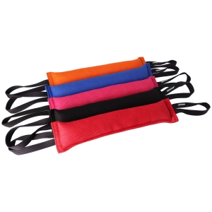 Bite tug with 2 handles - french material