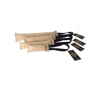 Bite tug with a handle - jute