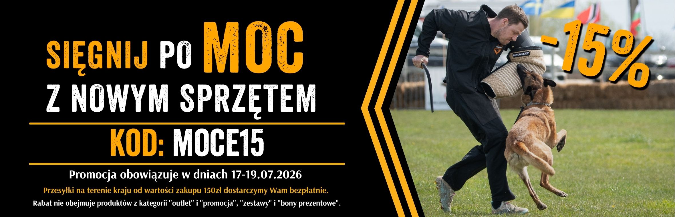 PROMOCJA -15% W DNIACH 17-19.07.